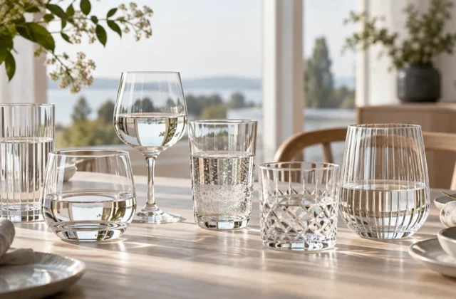 Guide til drikkeglas: det bør du overveje